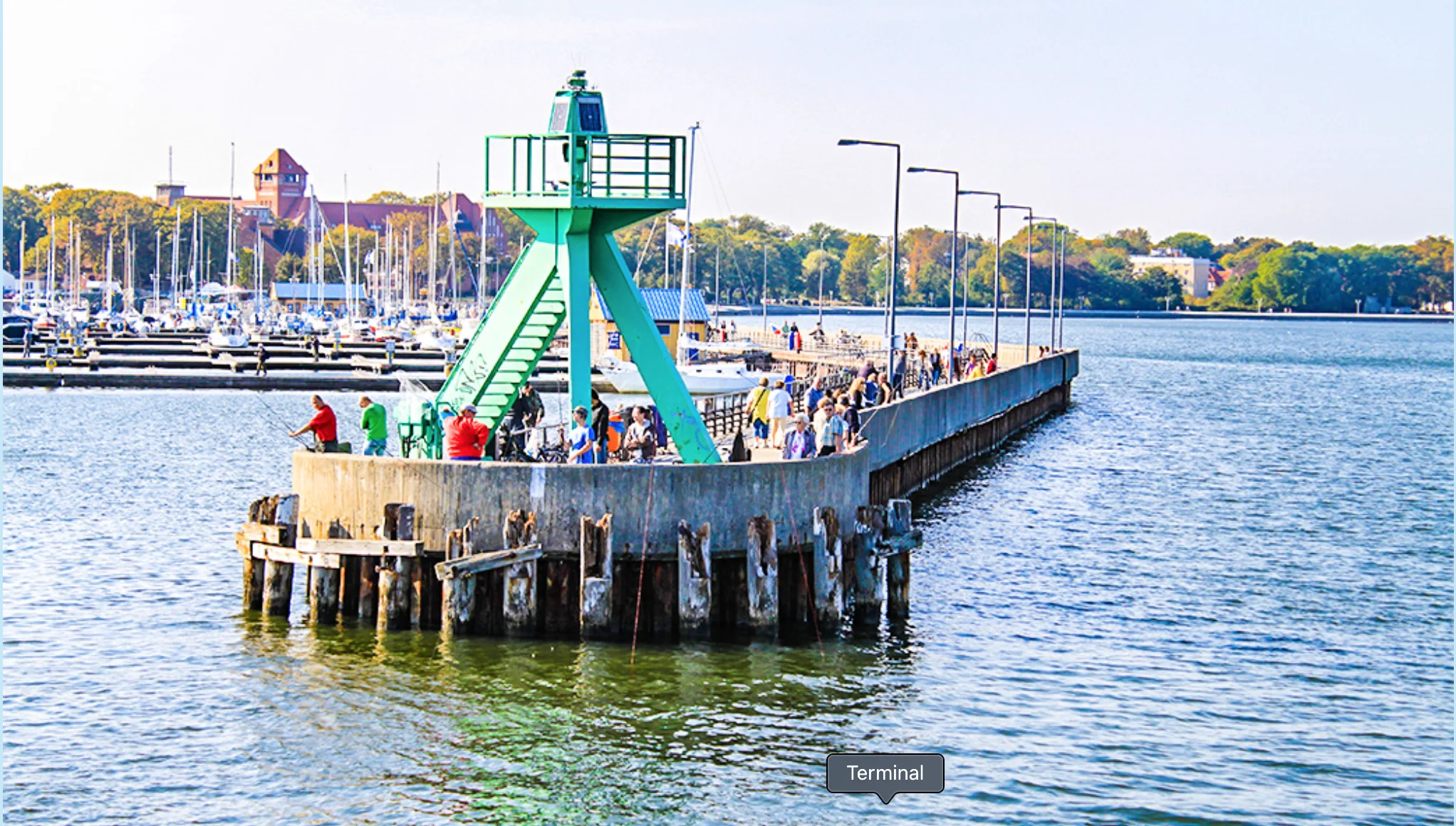 Stralsund Seebrücke