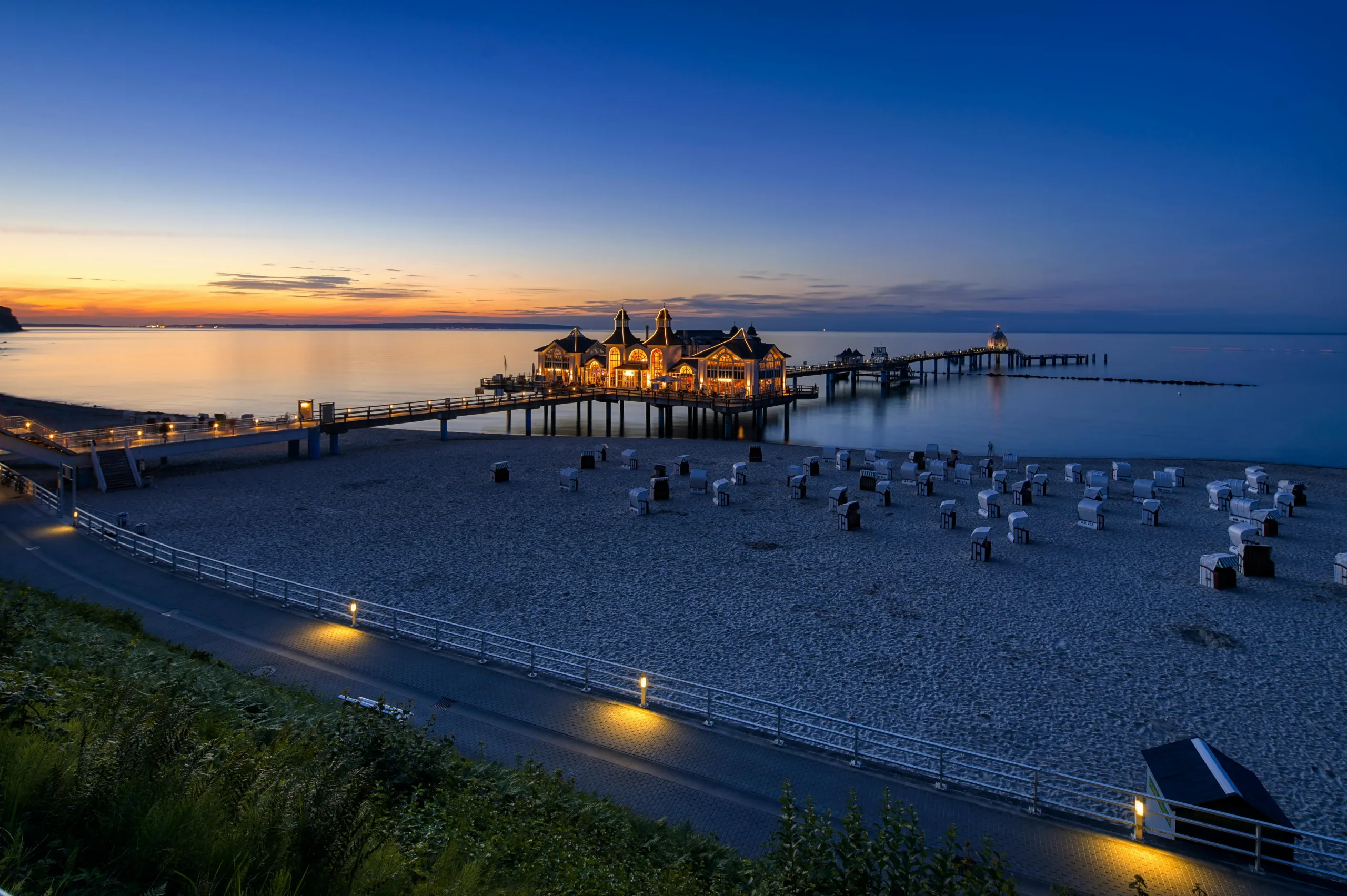 Rügen Blick auf den Strand