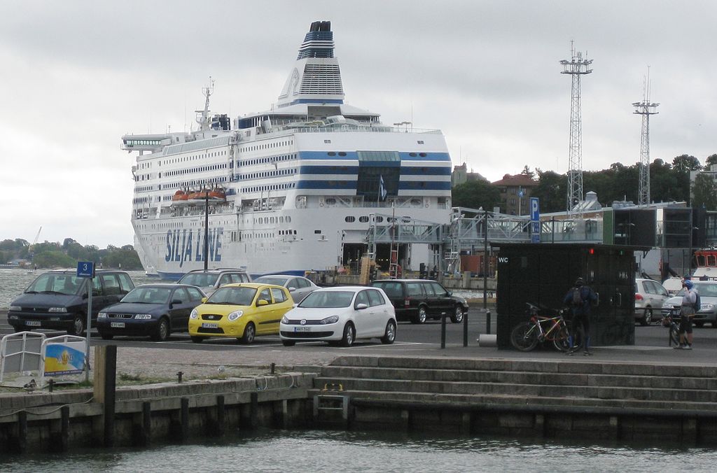 Reiserouten von Stralsund nach Helsinki und Stockholm