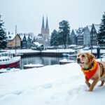 Hund in Stralsund