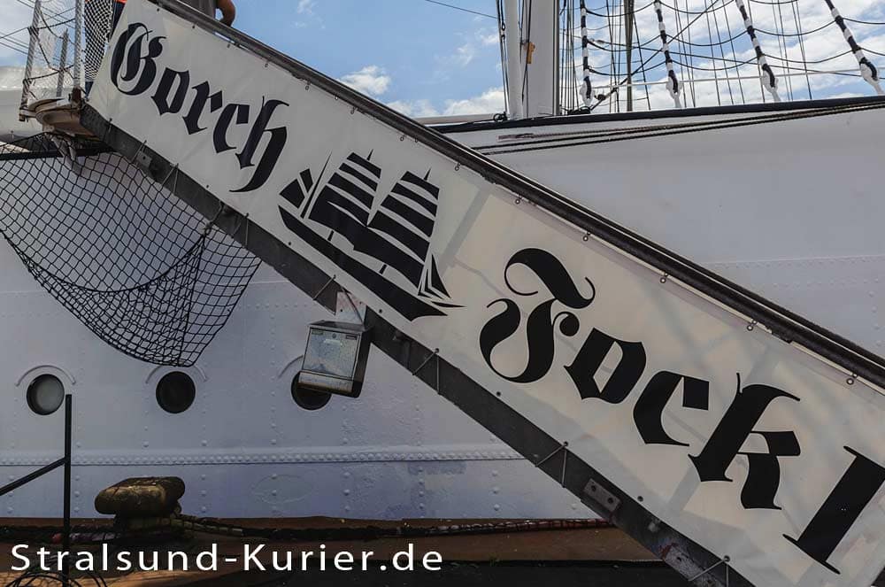 Zugang zur Gorch Fock I Zugang zur Gorch Fock I