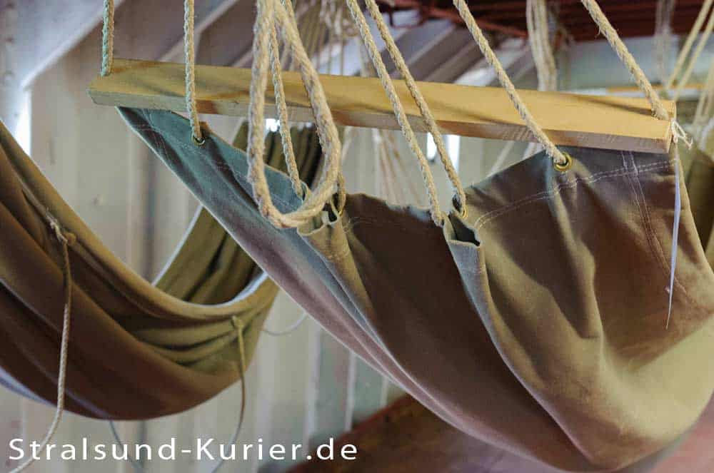 Schlafplätze auf der Gorch Fock I Schlafplätze auf der Gorch Fock I