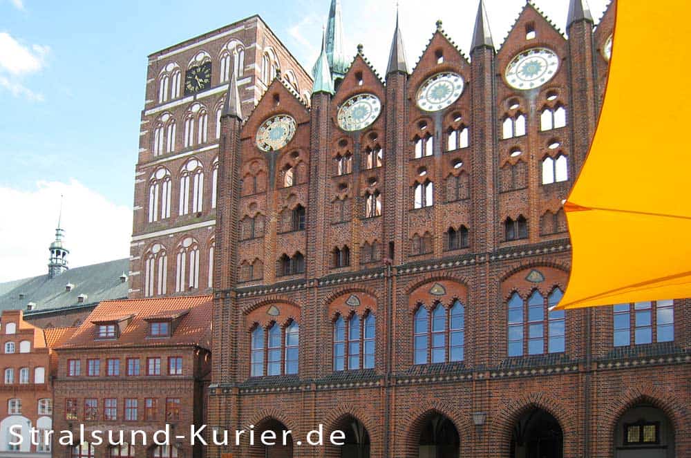 Das Rathaus von Stralsund Das Rathaus von Stralsund