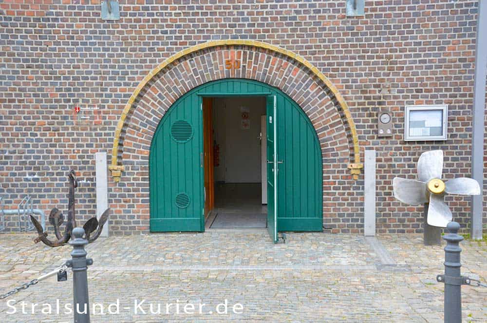 Das Tor des Lotsenhauses in Stralsund Das Tor des Lotsenhauses in Stralsund